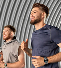 Load image into Gallery viewer, JERTHIS Military Smart Watch for Men Outdoor Waterproof Tactical Smartwatch Bluetooth Dial Calls Speaker 1.3&#39;&#39; HD Touch Screen Fitness Tracker Watch Compatible with iPhone Samsung
